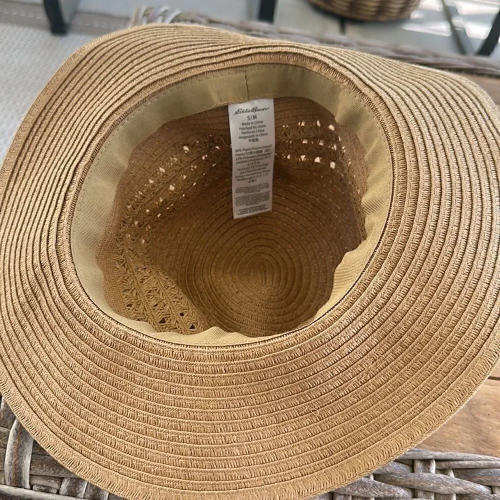 Eddie Bauer tan straw
